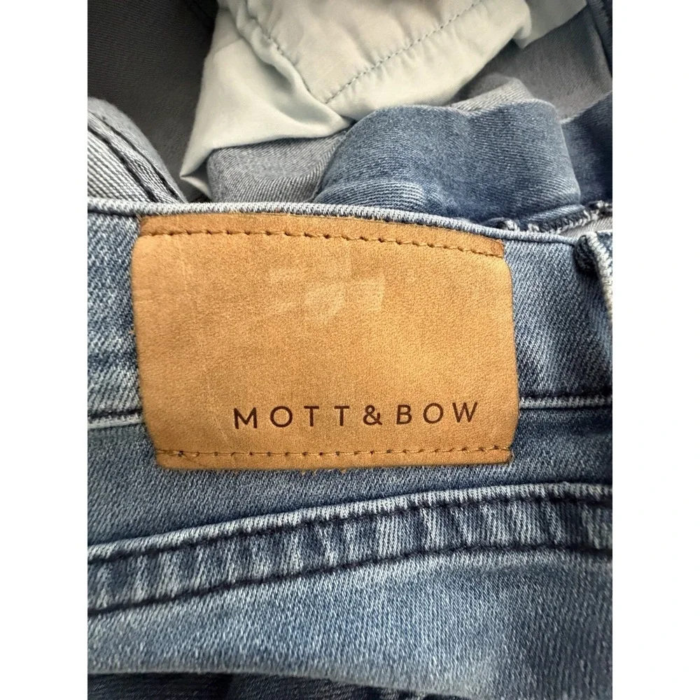 Mott & Bow Crosby Slim Fit Jeans Mens 40x30 Blue Stretch Denim Pants #EF4-5